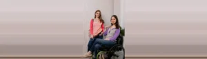 two woman wearing adaptive clothing from spoonie threads