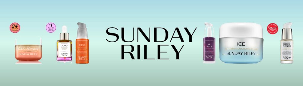 Sunday Riley skincare products